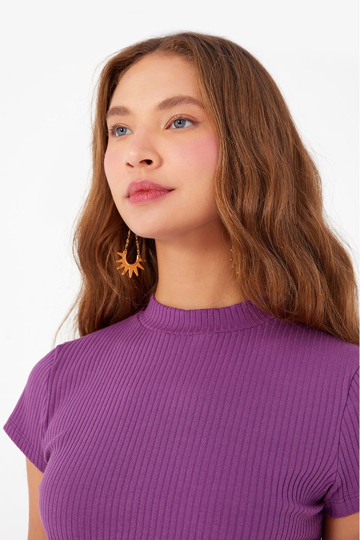 Blusa Básica Canelada