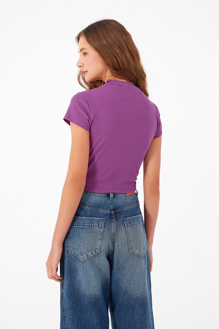 Blusa Básica Canelada
