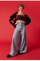 Top Tricot Jacquard Happy