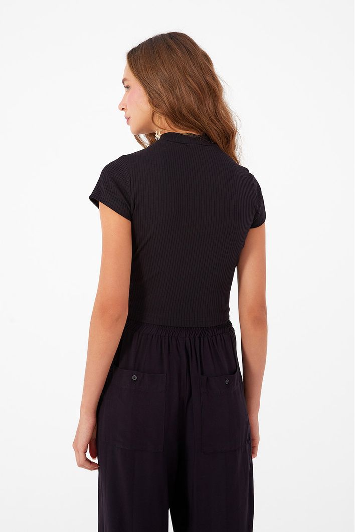 Blusa Básica Canelada