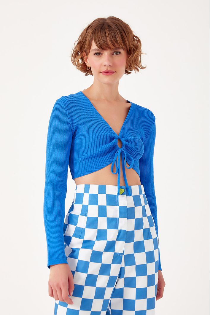 Blusa Franzida Tricot