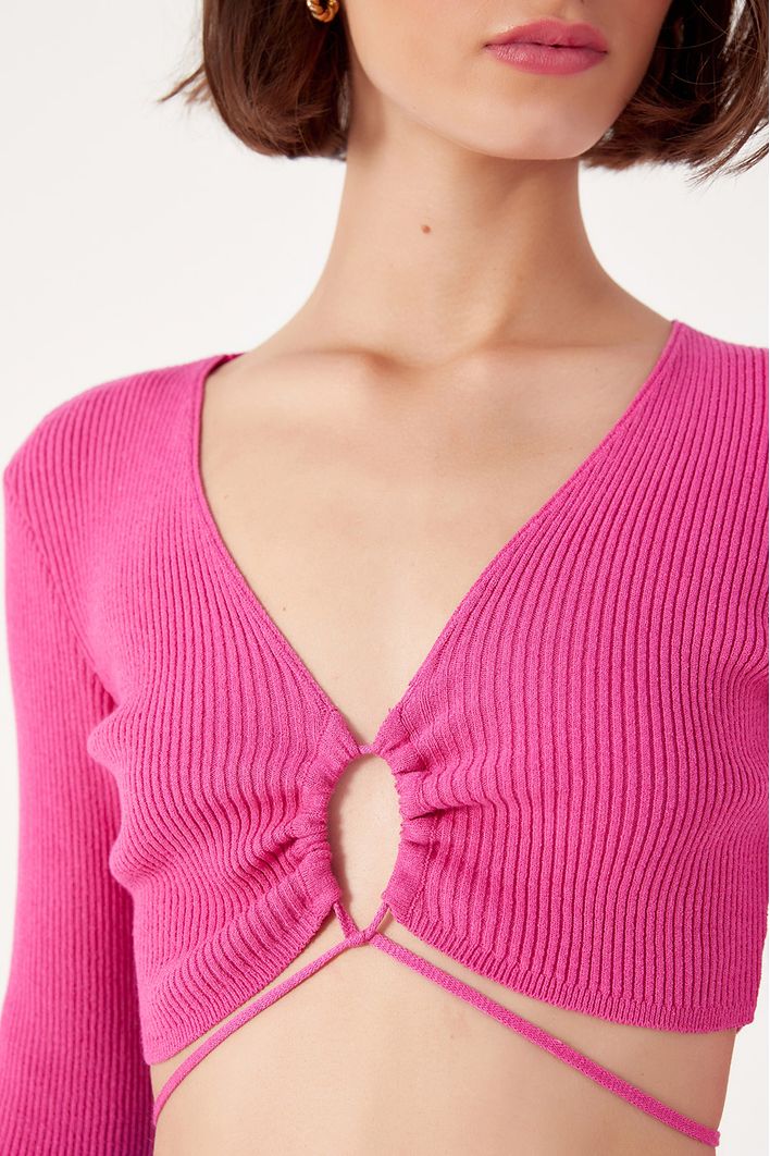 Blusa Franzida Tricot