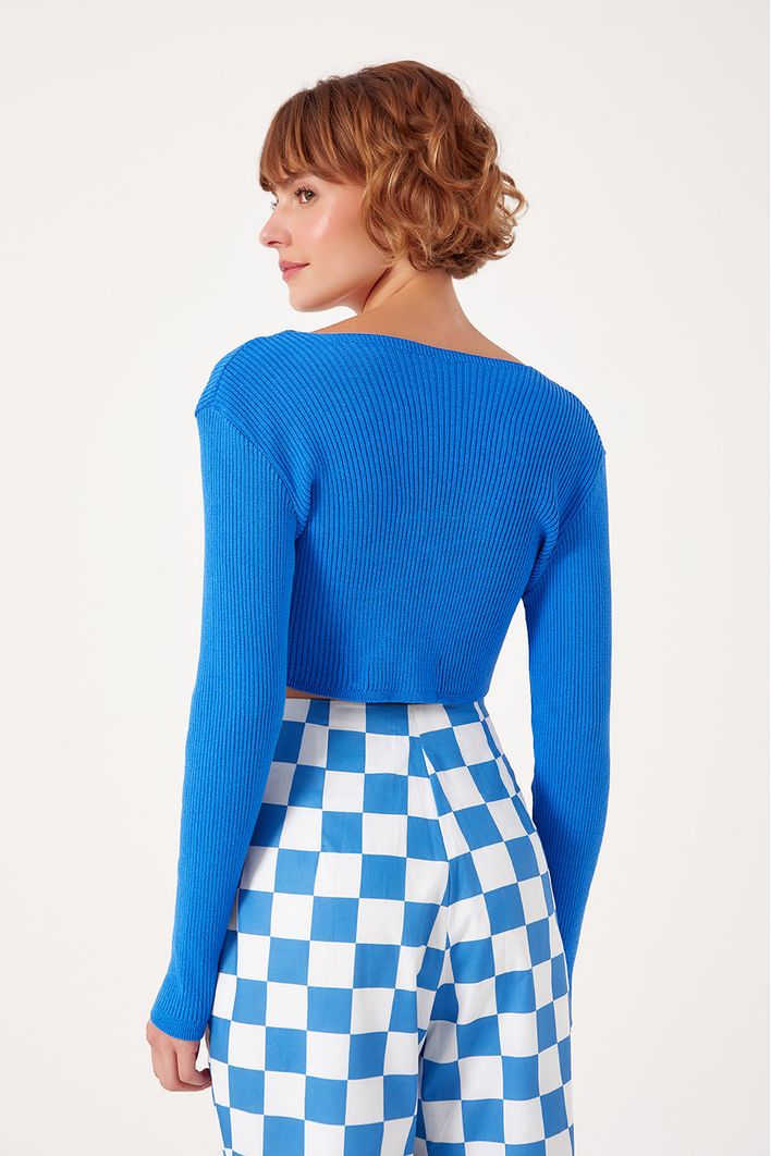 Blusa Franzida Tricot