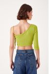 Blusa Cava Franzida Canelada
