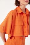 Camisa Ampla Linho