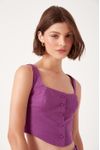 Cropped Corselet Alfaiataria