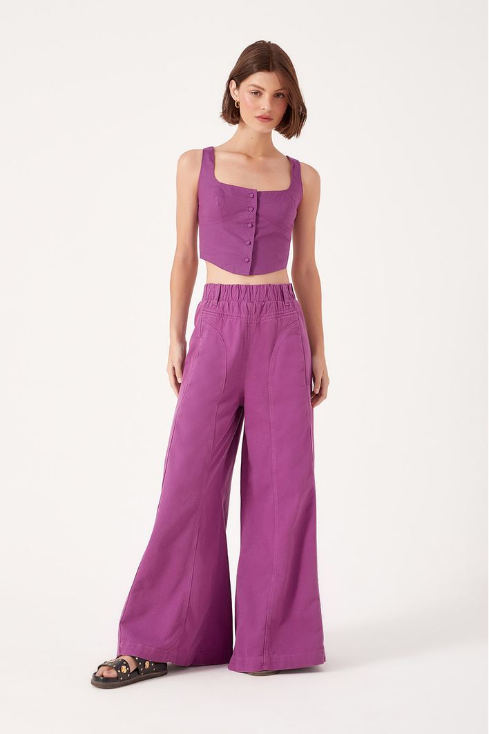 Cropped Corselet Alfaiataria