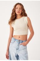 Blusa Tricot Frente Unica