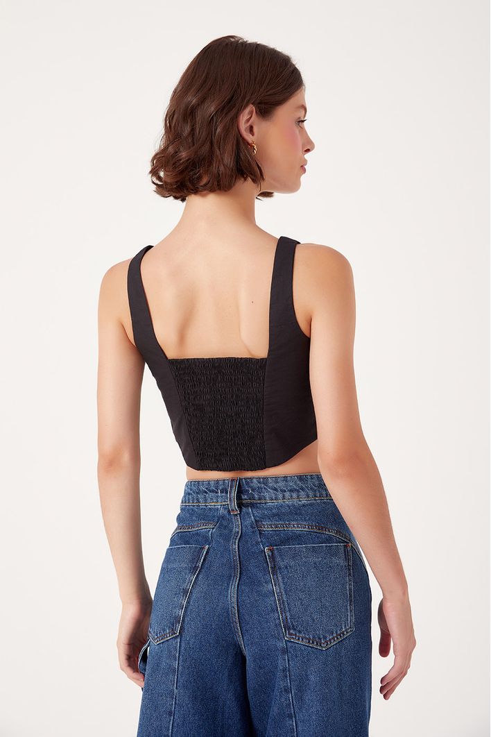 Cropped Corselet Alfaiataria