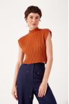Blusa Tricot Gola Alta
