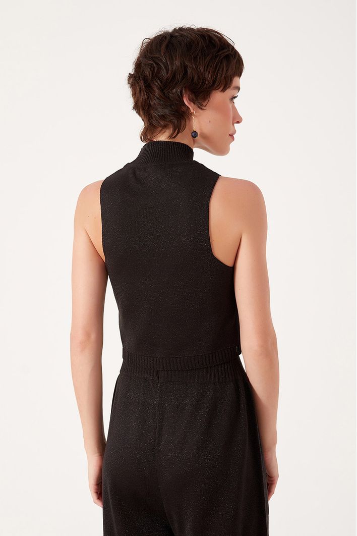 Blusa Tricot Lurex