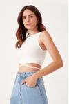 Cropped Canelada Com Amarração