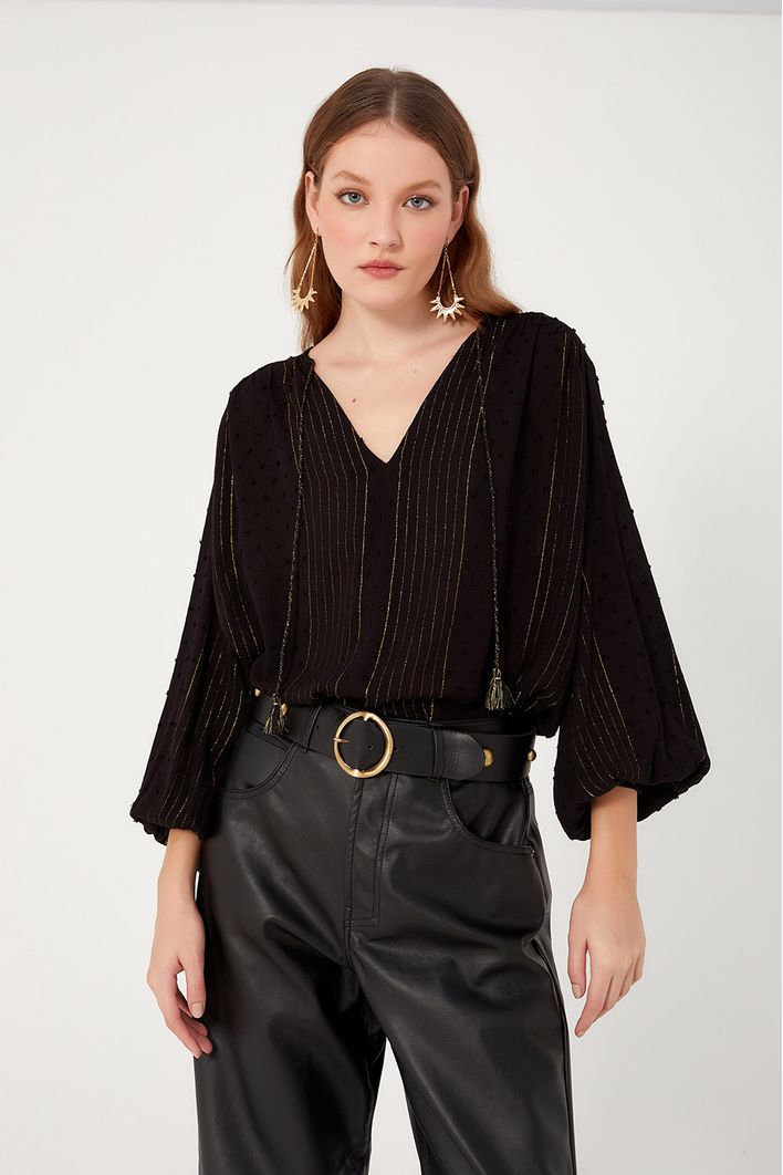 Blusa Lurex