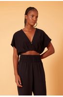 Blusa Pregas Busto