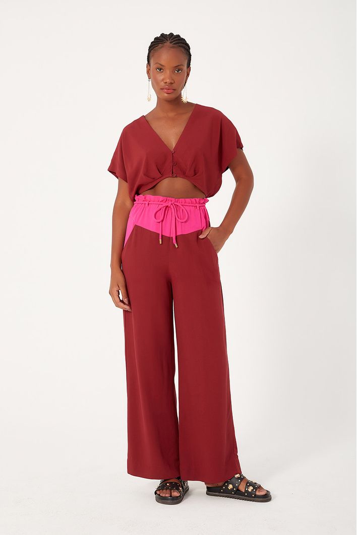 Blusa Pregas Busto