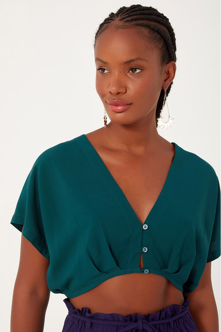 Blusa Pregas Busto