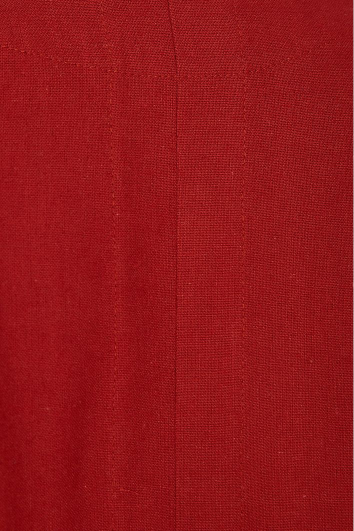 Blusa Linho Quadradinha Botões