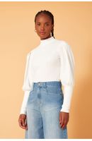 Blusa Power Manga Bufante
