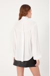 Camisa Crepe Gola Alta