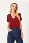T-shirt Básica Malha Tricot