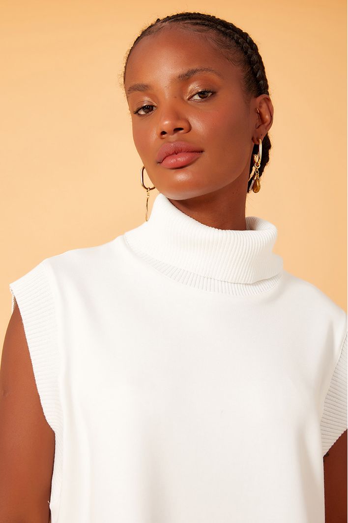 Blusa Gola Tricot