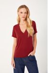 T-shirt Básica Malha Tricot