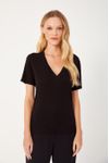 T-shirt Básica Malha Tricot