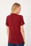T-shirt Básica Malha Tricot