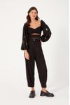 Blusa Linho Bordado Mystic