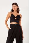 Cropped Drapeado