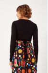 Blusa Canelada Amarrações
