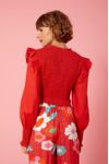 Blusa Lastex Manga Longa