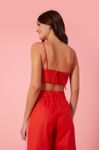 Cropped Drapeado