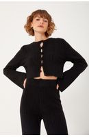 Blusa Tricot Frente Vazada