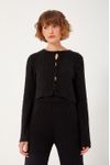 Blusa Tricot Frente Vazada