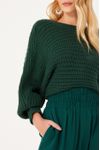 Blusa Tricot Transpassada