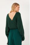 Blusa Tricot Transpassada