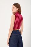 Blusa Tricot Bicolor
