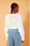 Blusa Tricot Transpassada