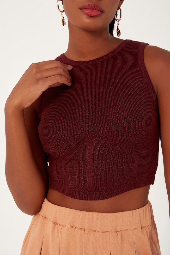 Blusa Tricot Bojo Marcado