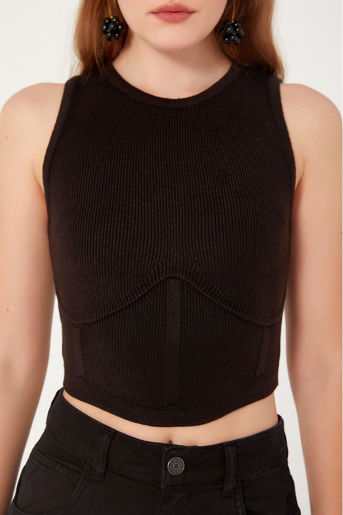 Blusa Tricot Bojo Marcado