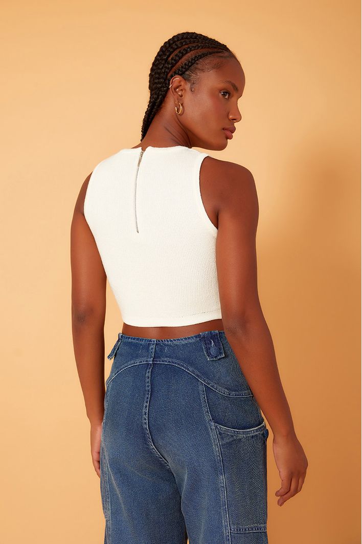 Blusa Tricot Bojo Marcado
