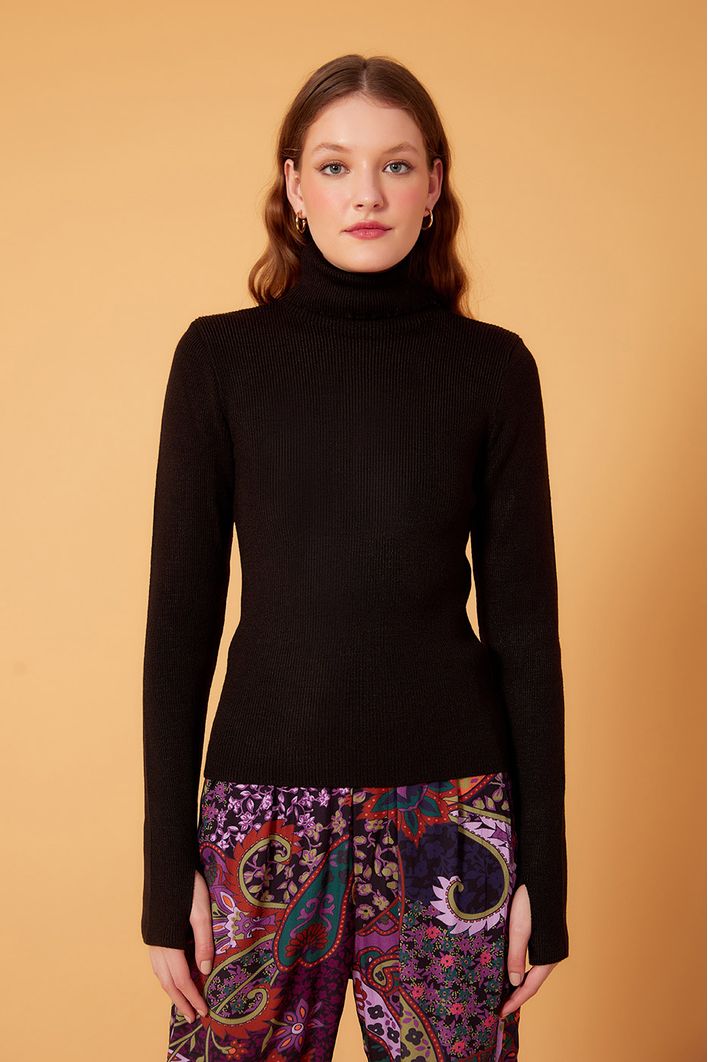 Blusa Tricot Dedinho