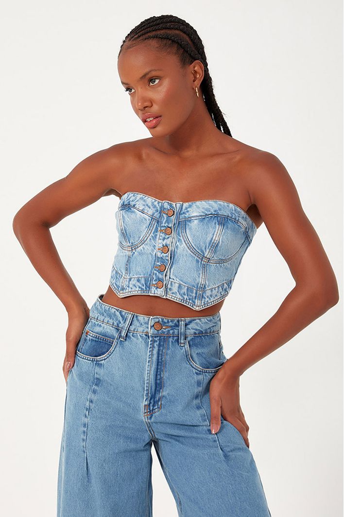 Top Jeans Corselet