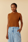 Blusa Tricot Quadradinha