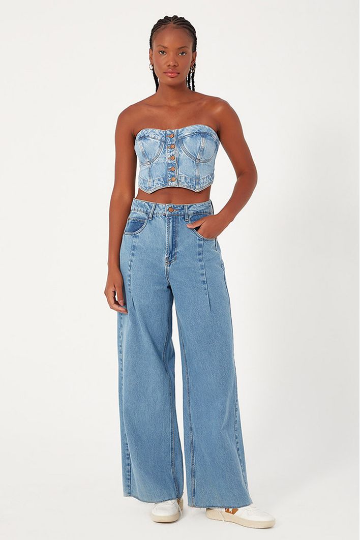 Top Jeans Corselet