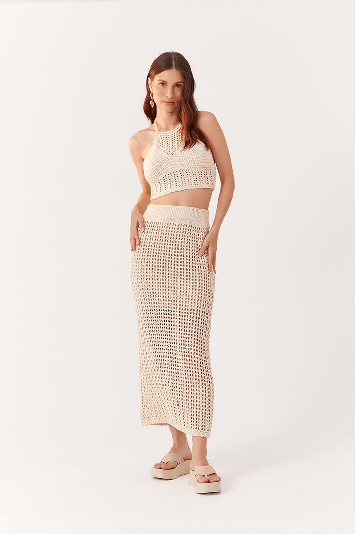 Blusa Crochê Frente Única