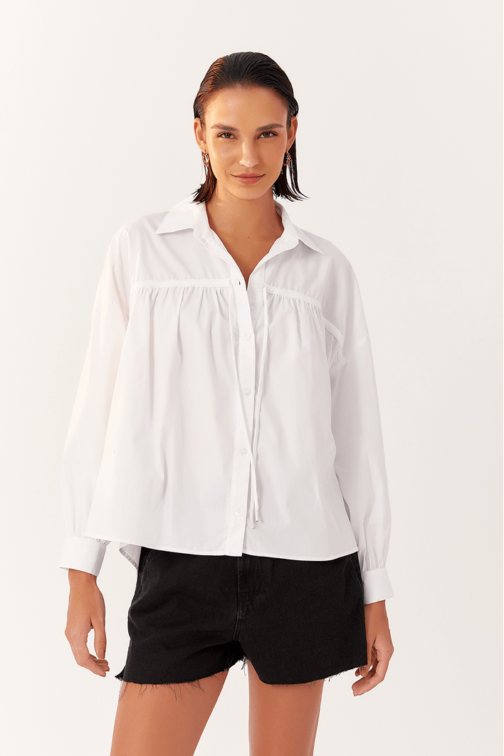 Camisa Algodão Túnel Na Pala