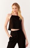 Blusa Linho Cava Reta