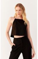 Blusa Linho Cava Reta